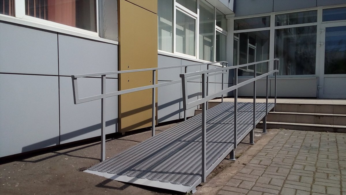 Пандус металлический s9000