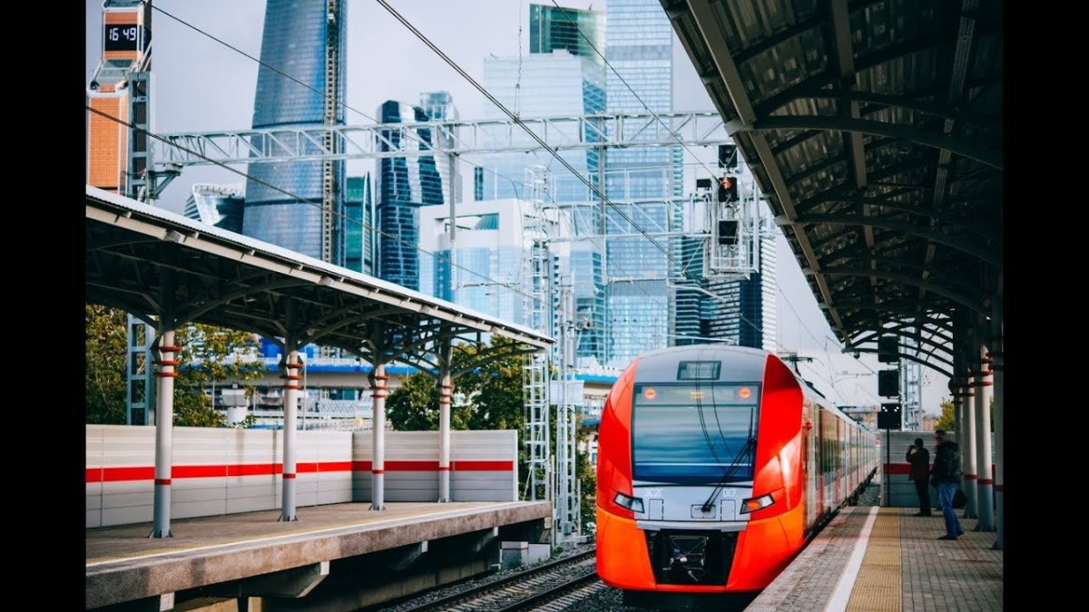 МЦК вид из окна