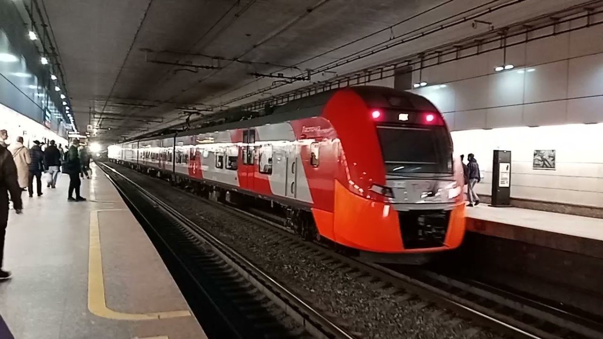 Поезд Ласточка Москва МЦК