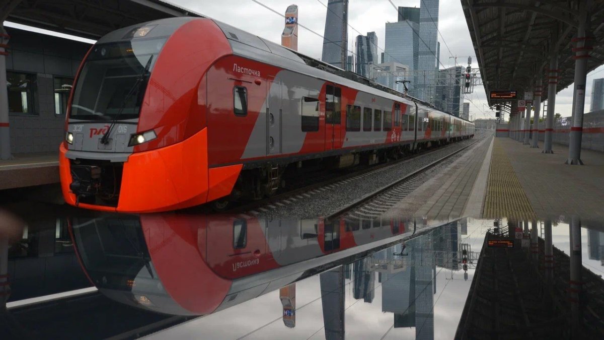 Поезд Ласточка МЦД
