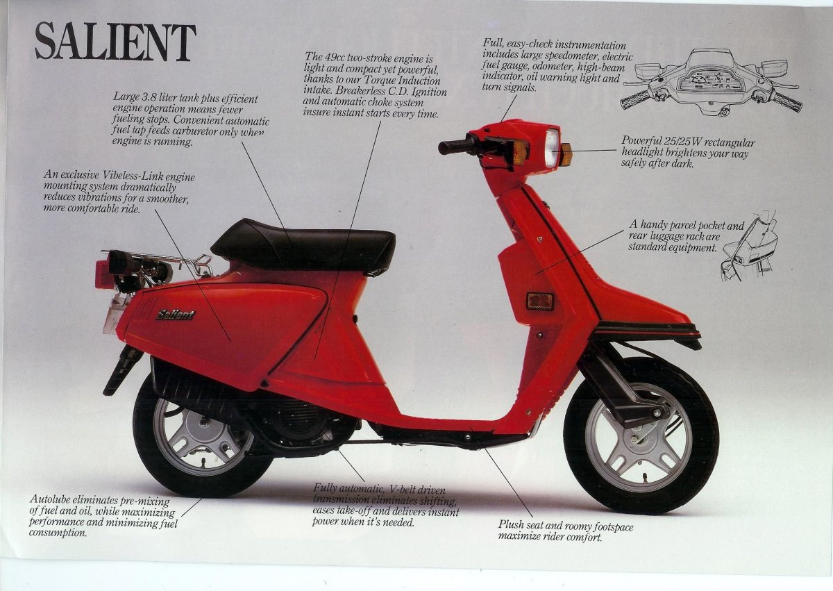 Yamaha Salient скутер