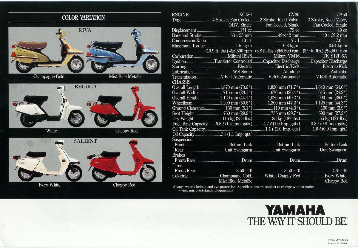 Yamaha Beluga 50