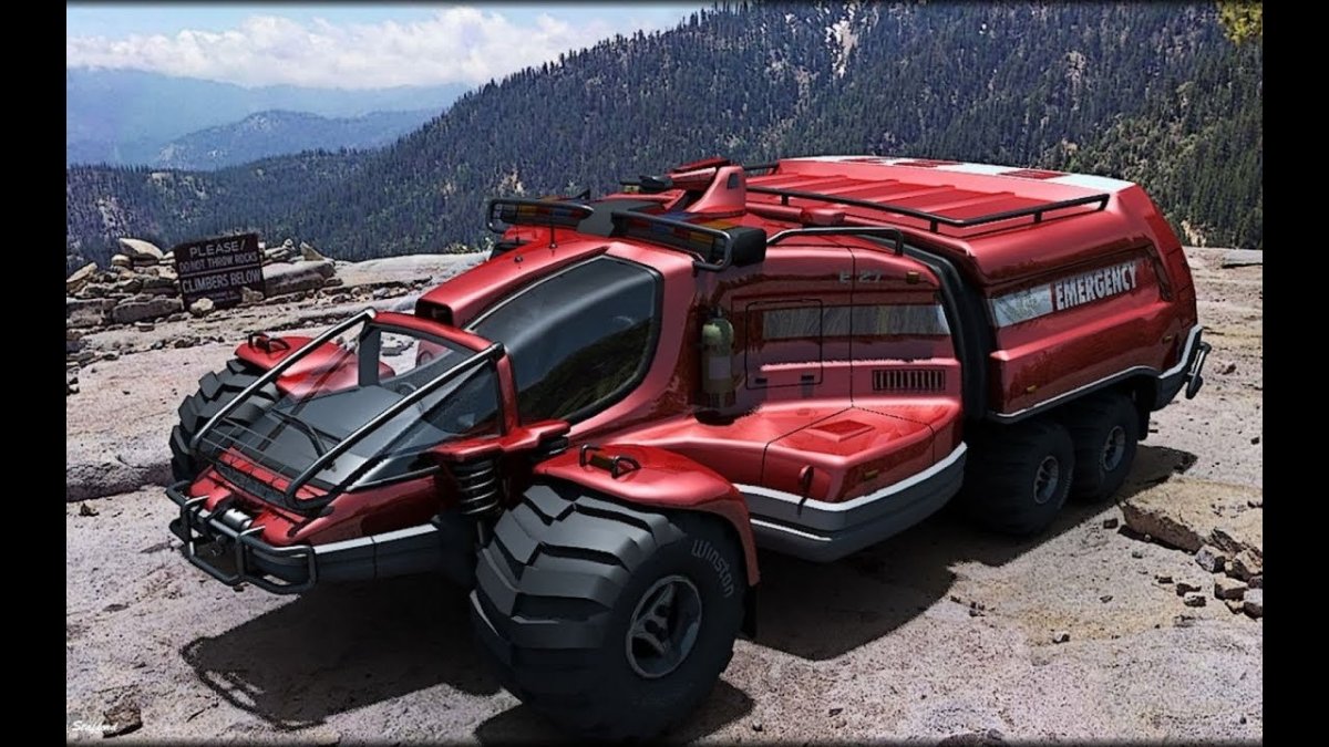 Футуристические внедорожники