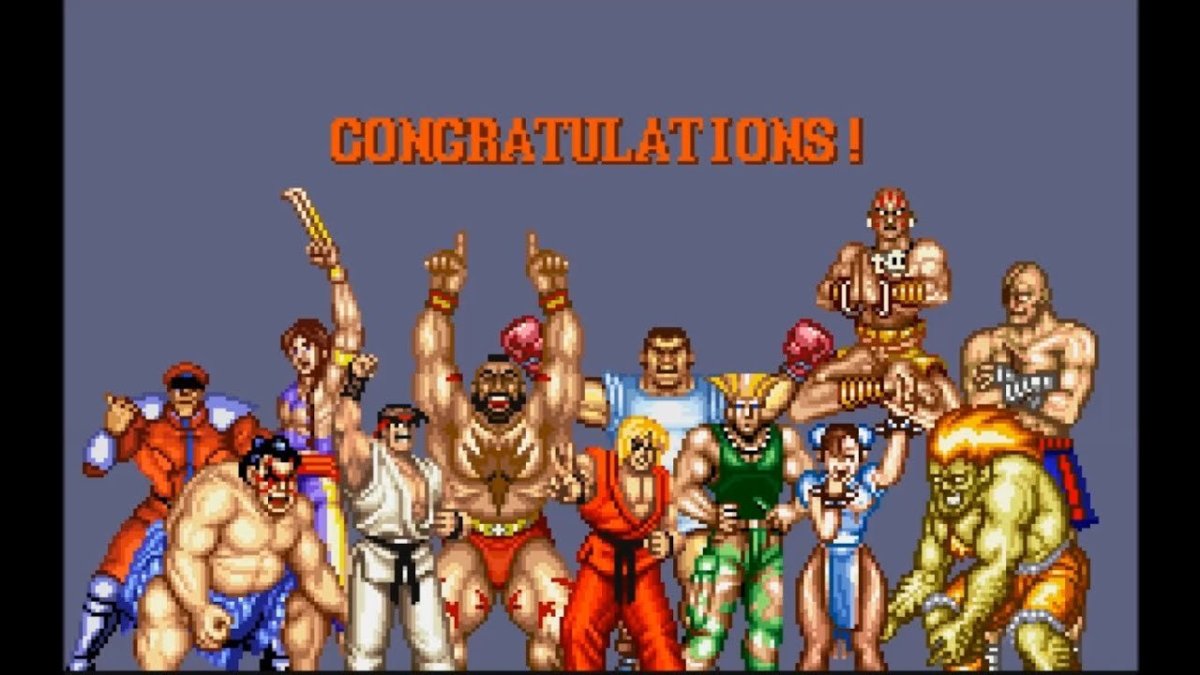 Street Fighter 2 игра