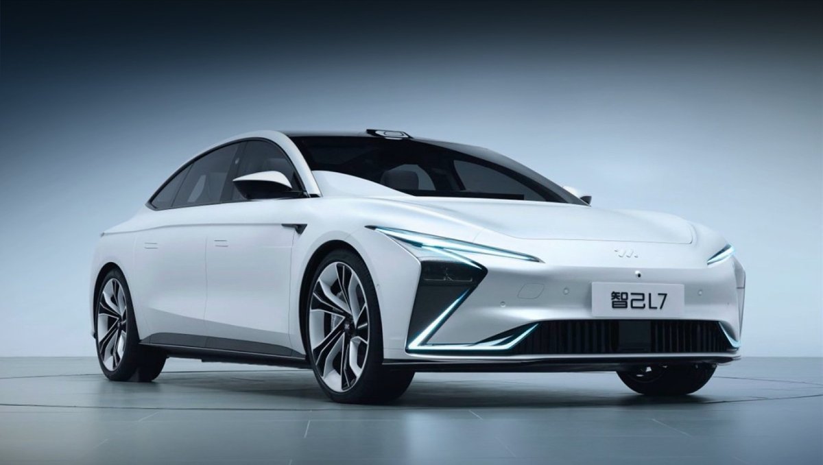 Zhiji l7 электромобиль