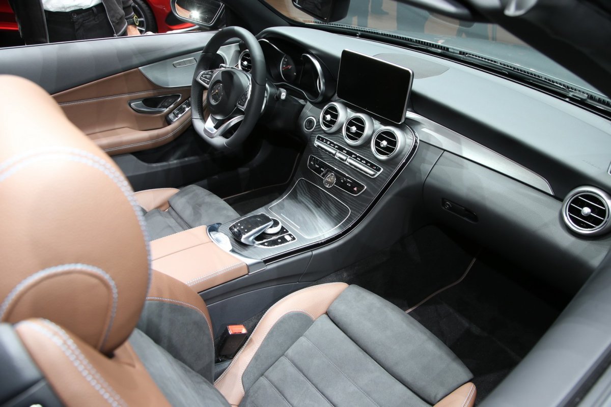 Мерседес с класс 2016 салон