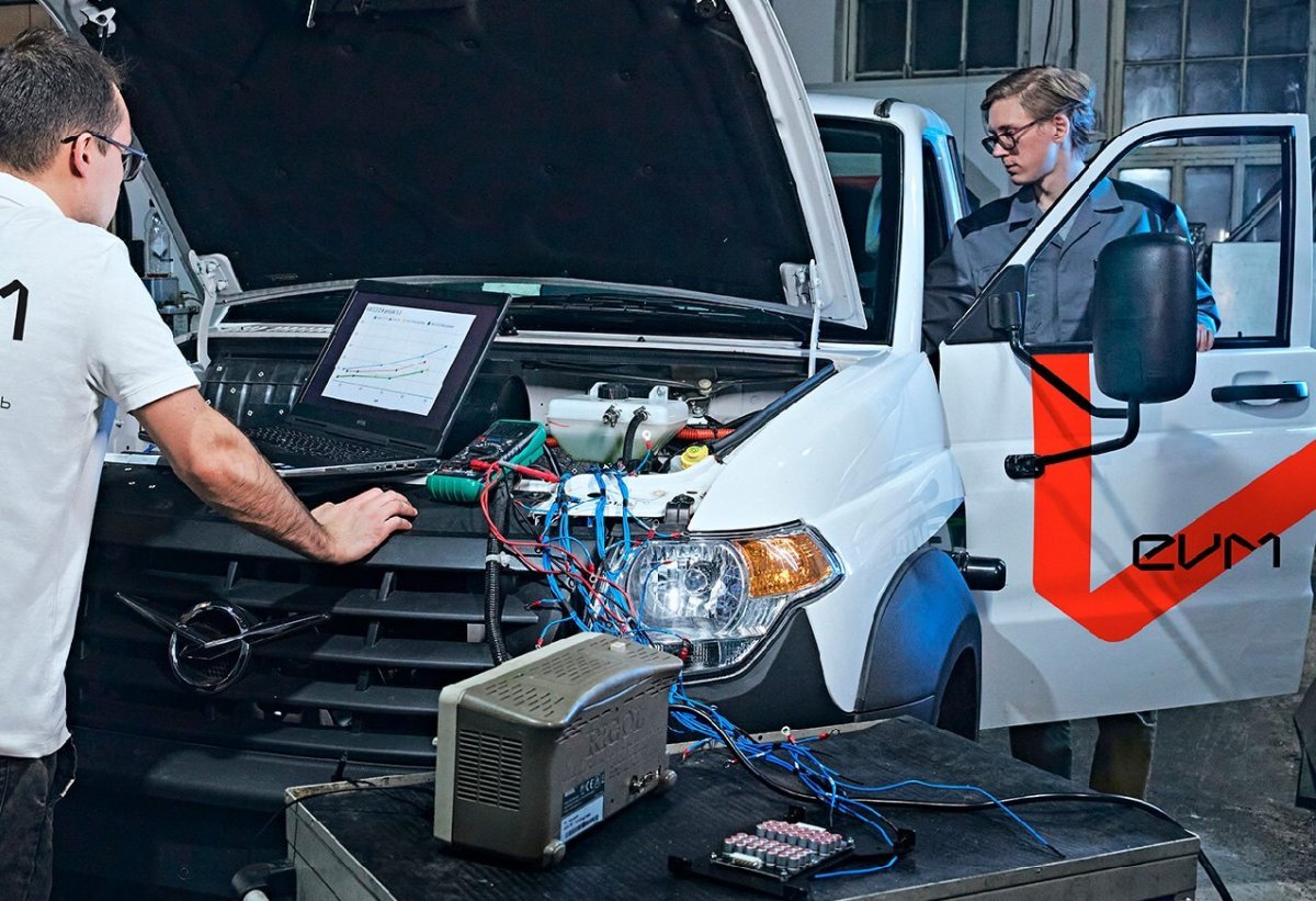 Электрокар для предприятия