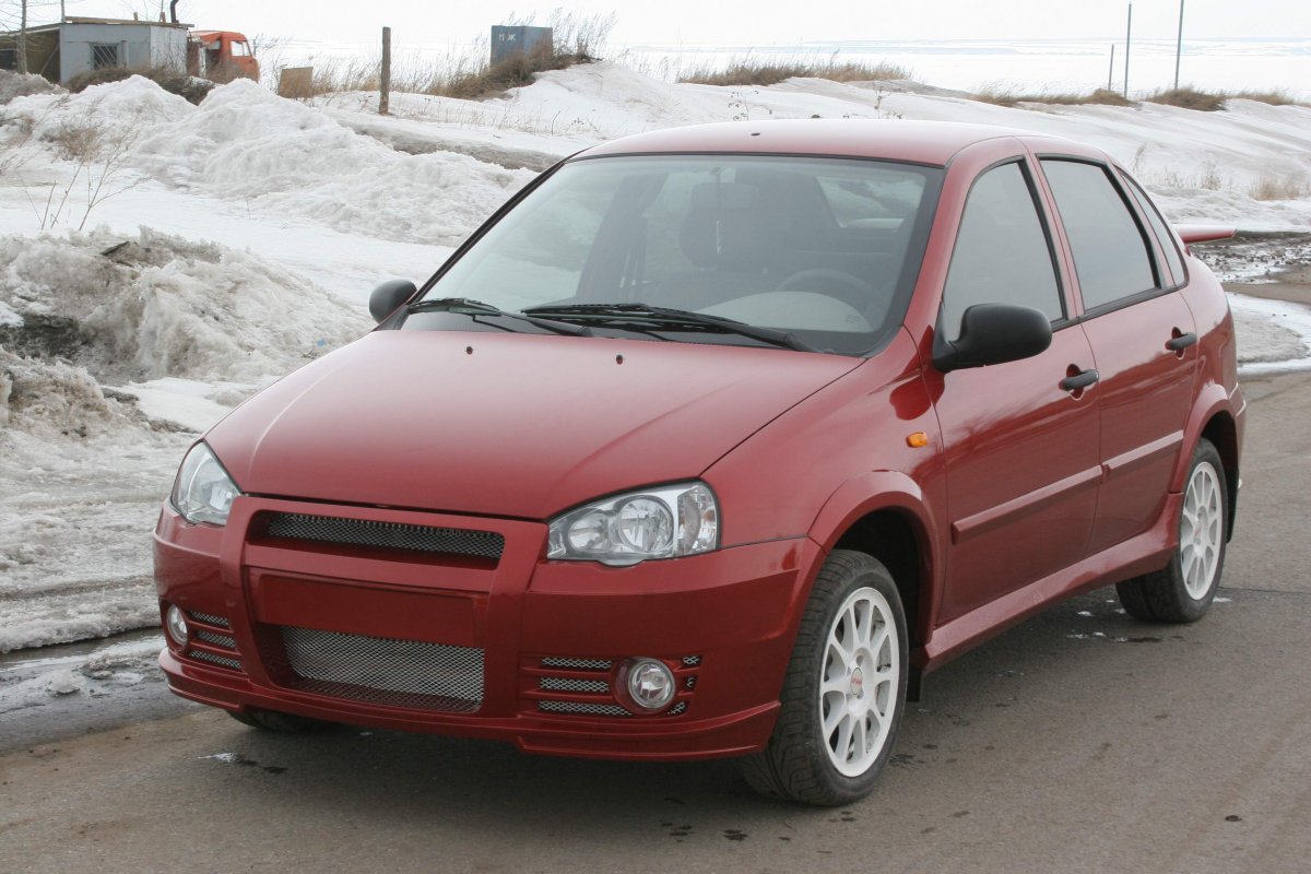 Лада Калина 1 капот аспарагус Лекс