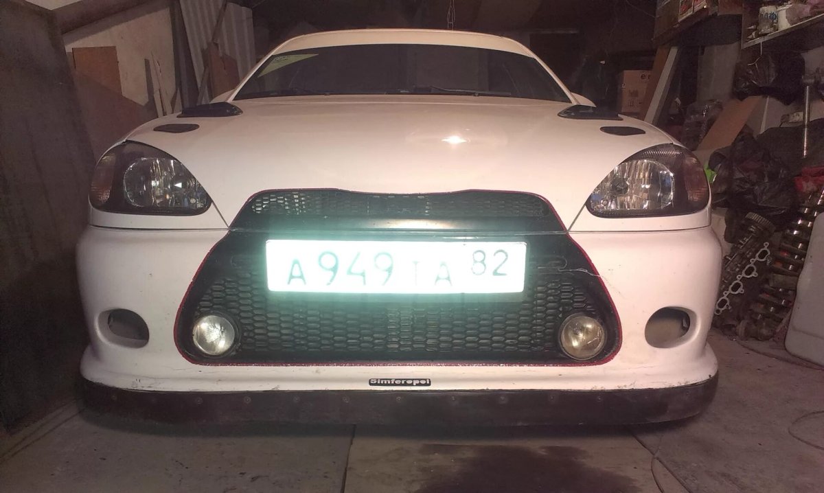 Chevrolet lanos бампер передний тюнинговый