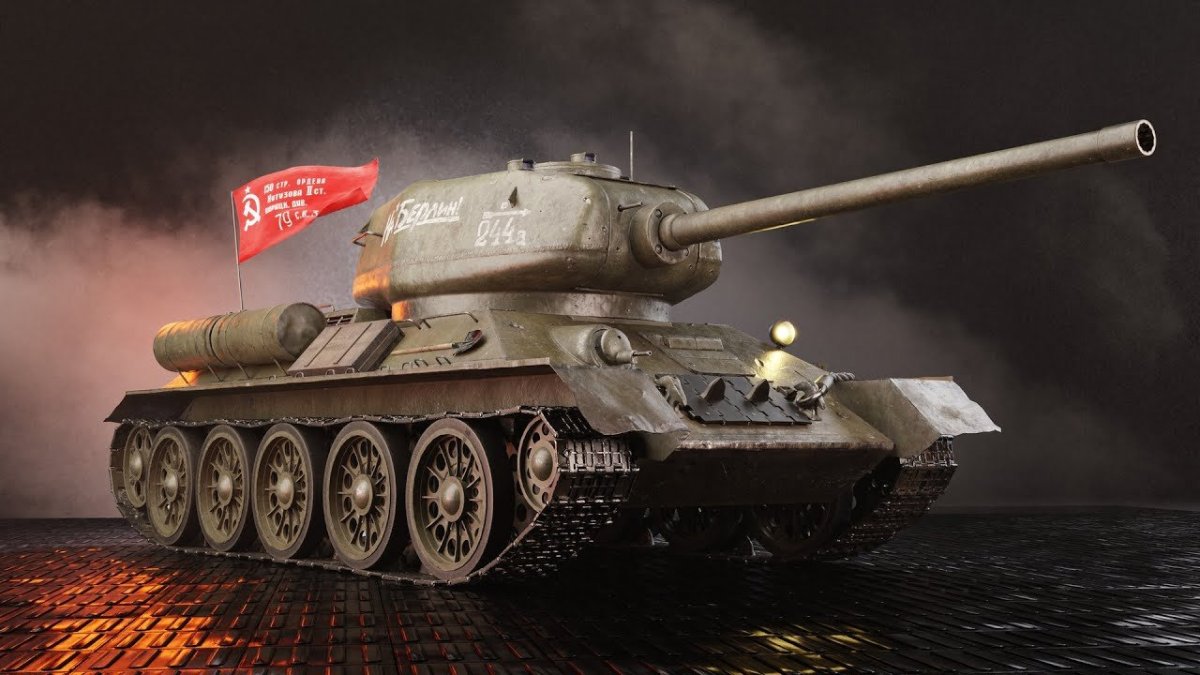 Танк т-34-85