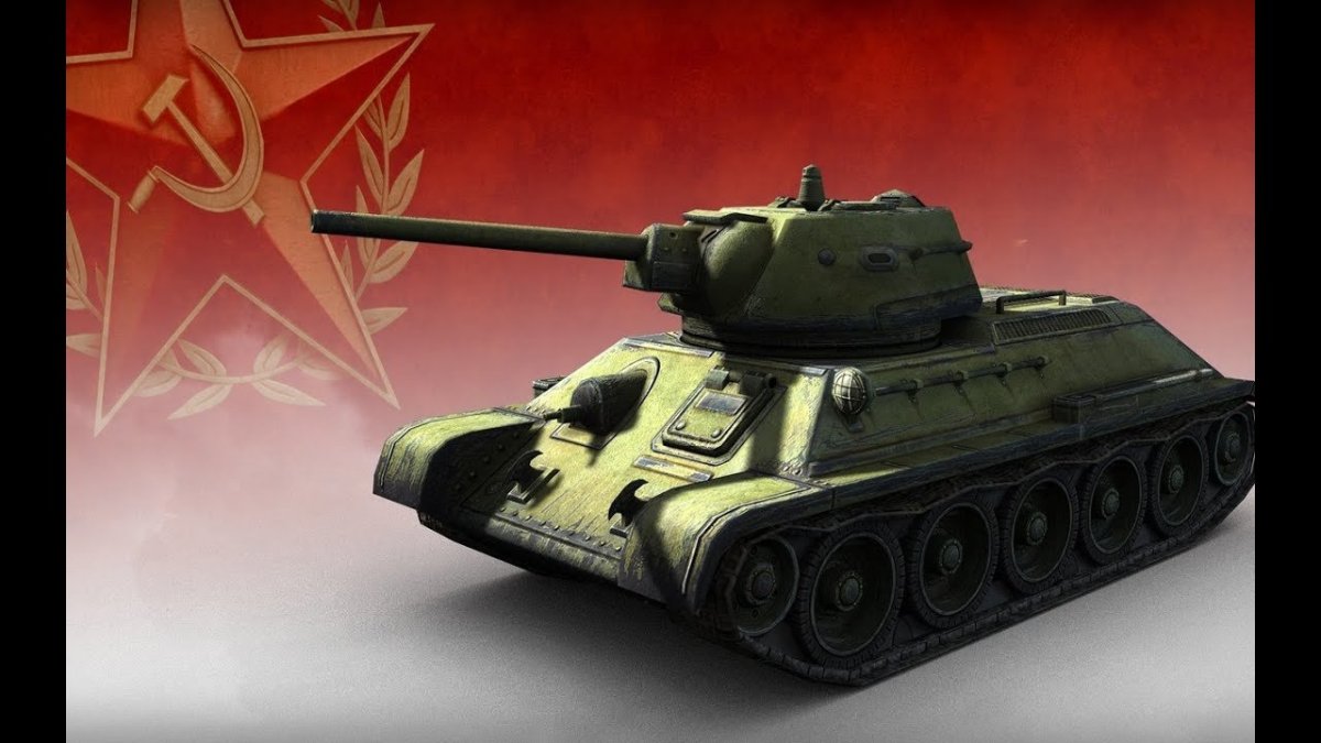 Танк т34-85 в World of Tanks