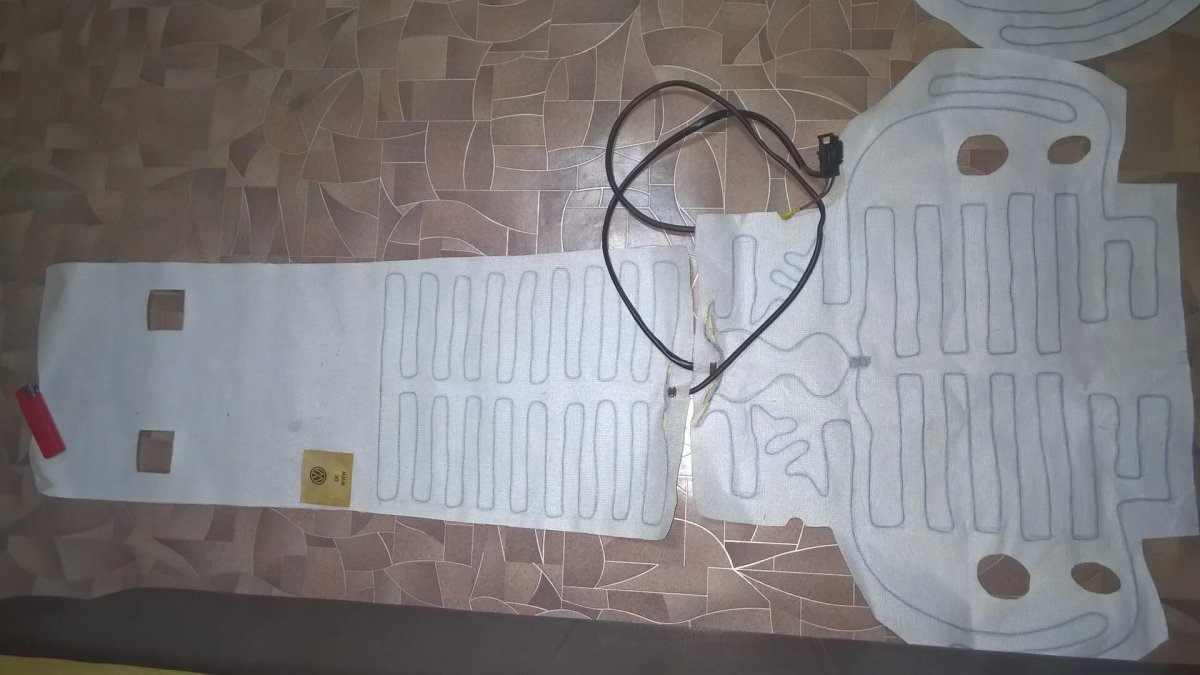 Мат подогрева сидений Passat b5