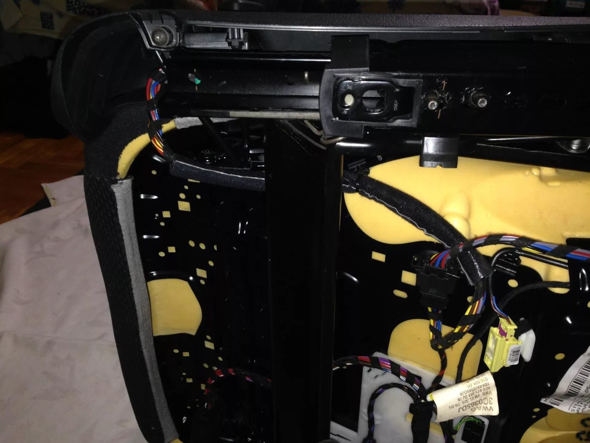 Подогрев сидений Passat b8