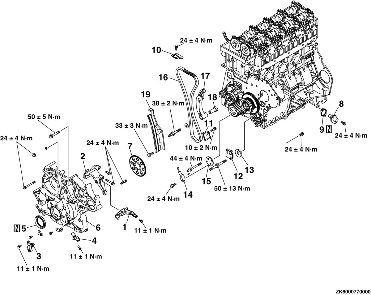 Двигатель Паджеро 4 3.2 дизель