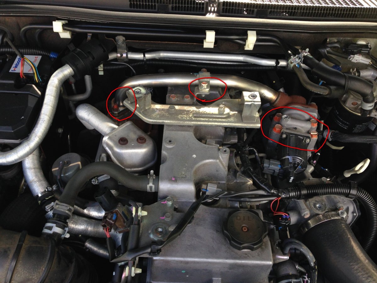 Клапан ЕГР Паджеро 4 3.2 дизель