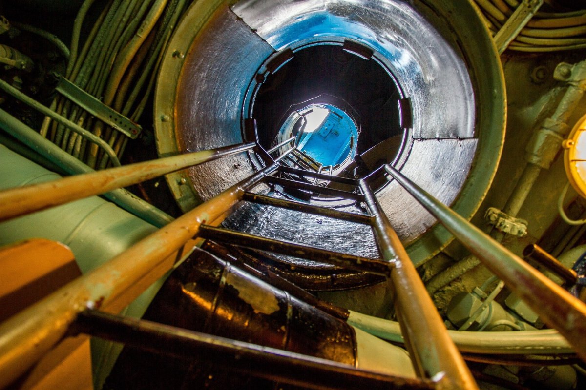 Деревянные подшипники на подводной лодке