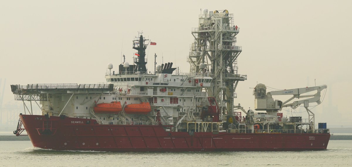 Dive support Vessel ‘Seawell’