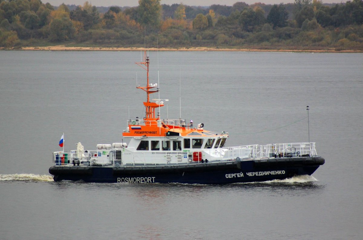 Лоцманский катер проекта st23wi Сергей Чередниченко