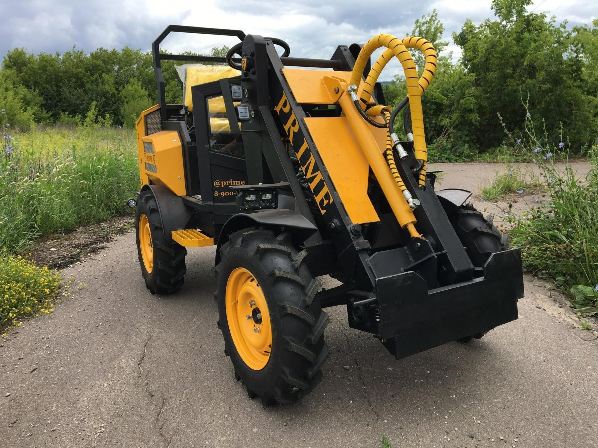 Минипогрузчики "атом"