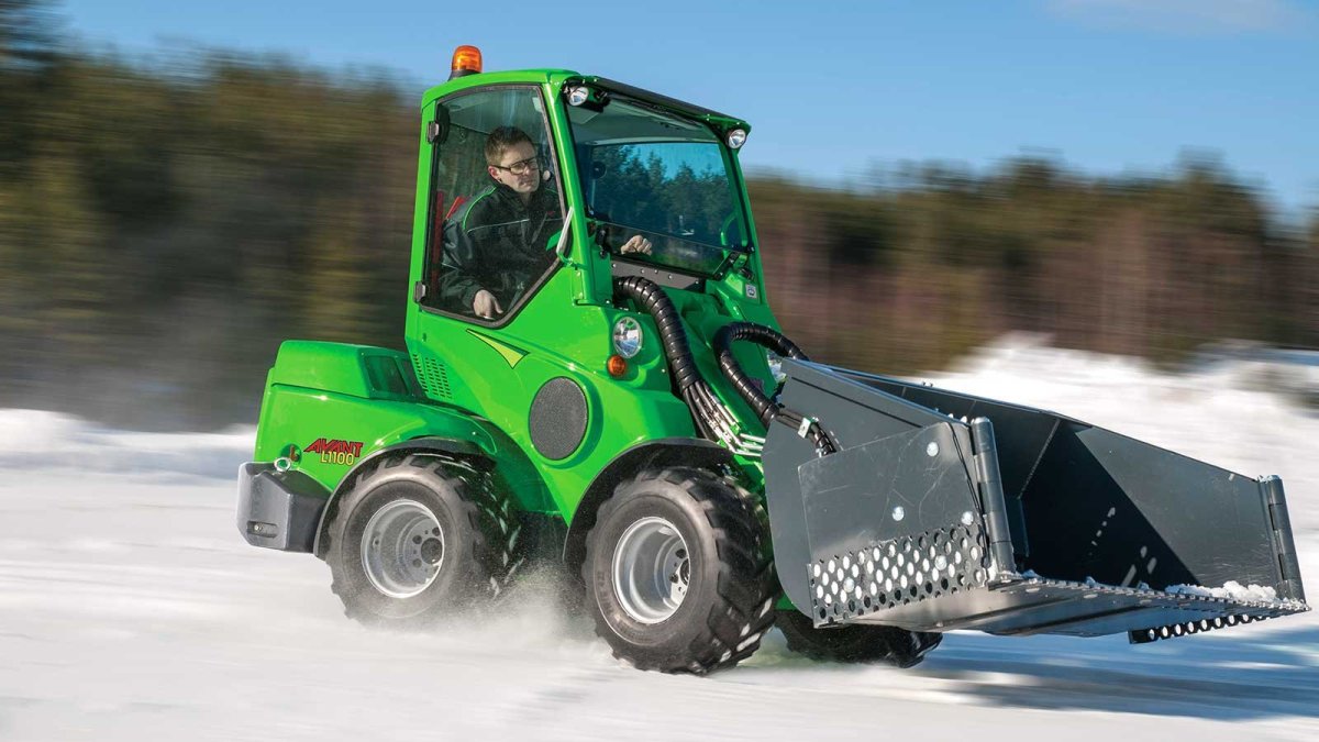 Авант 635 минипогрузчик