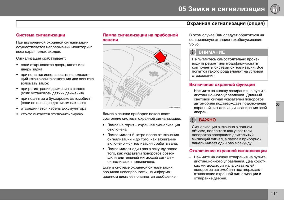 Индикатор сигнализации