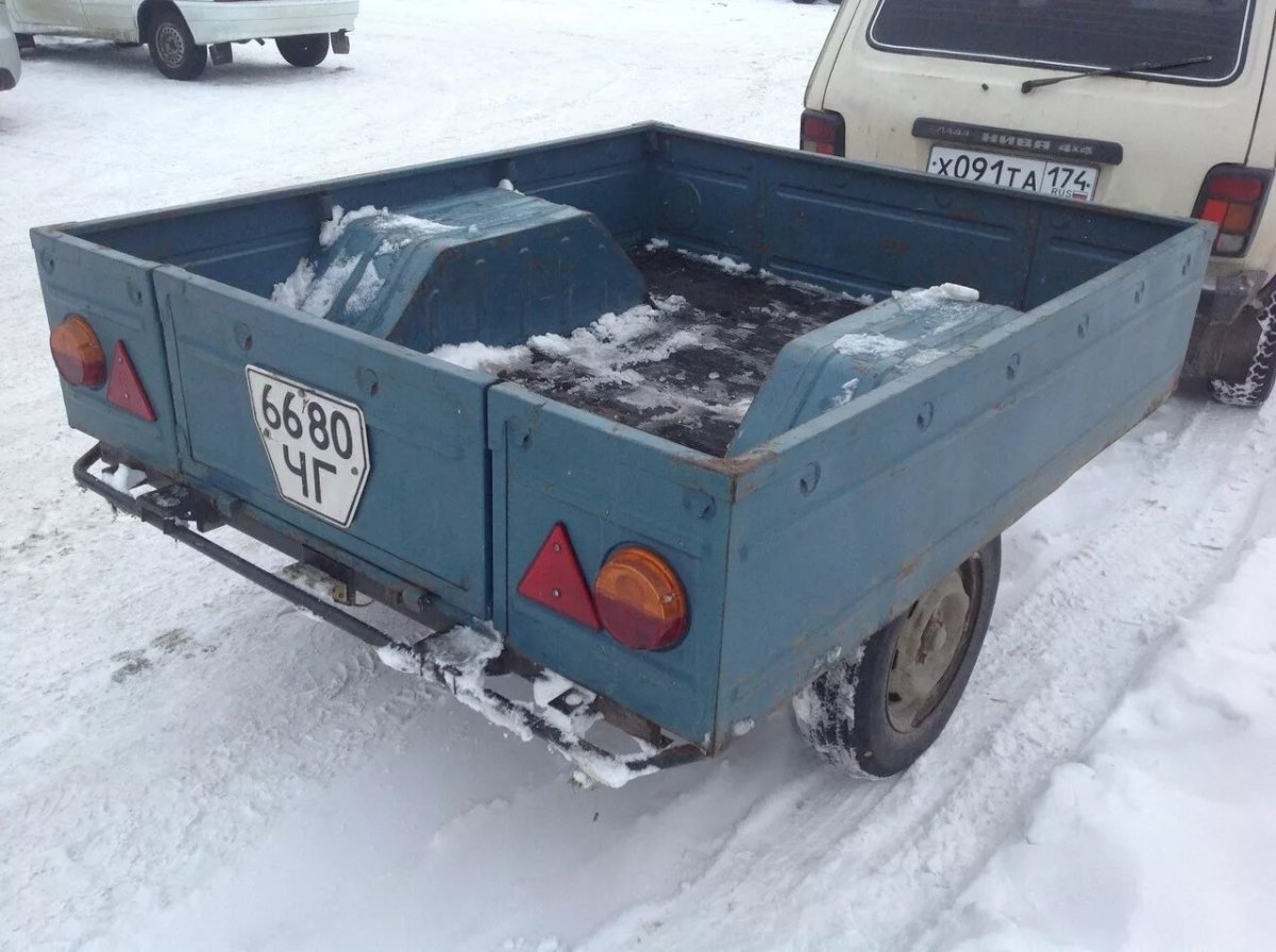 Прицеп ММЗ 8113 переделка
