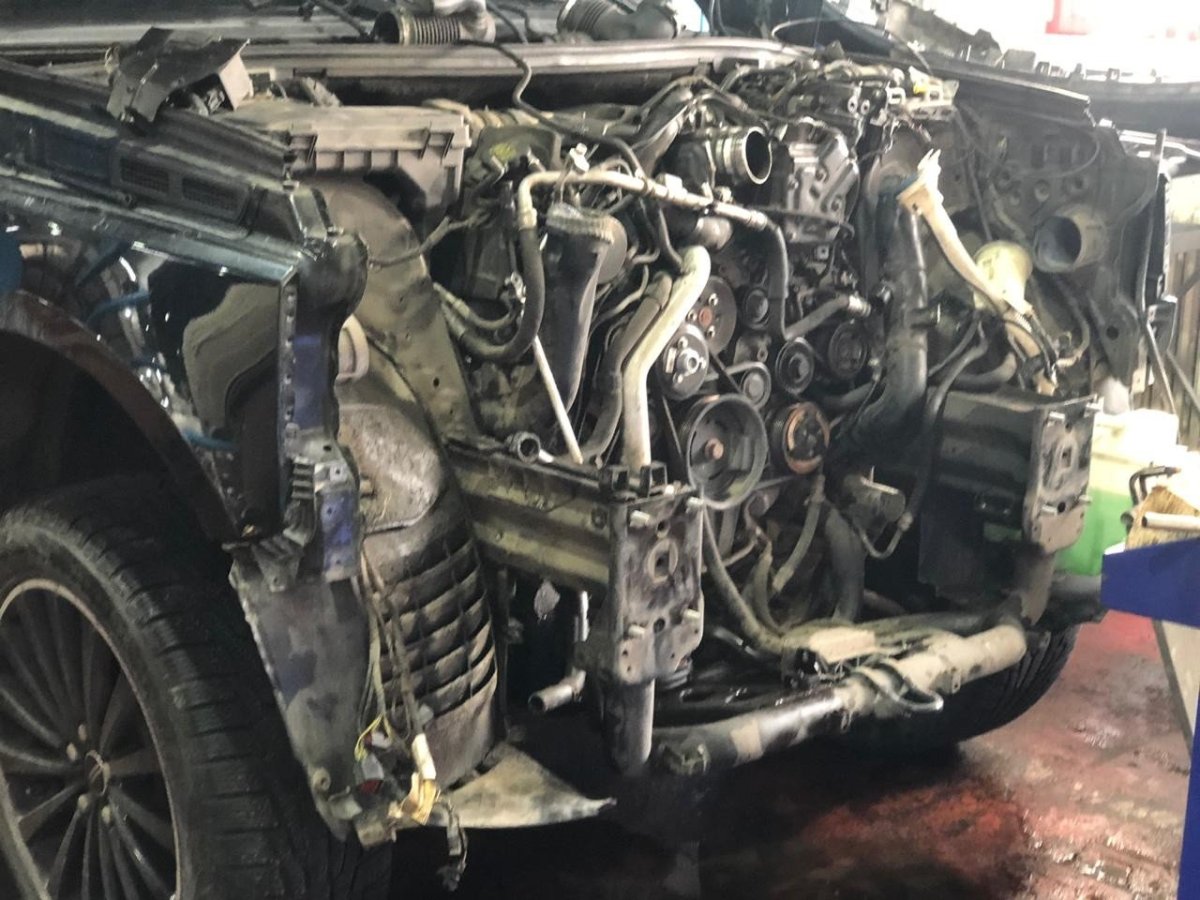 Range Rover l322 днище