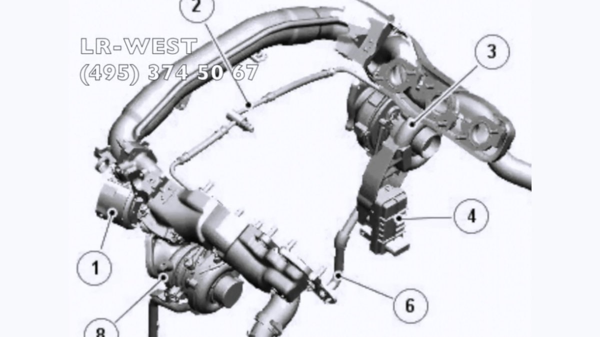 Система впуска Rover 3.0 дизель