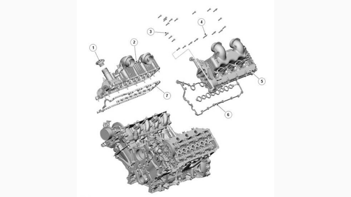Расположение цилиндров ленд Ровер спорт 4.4