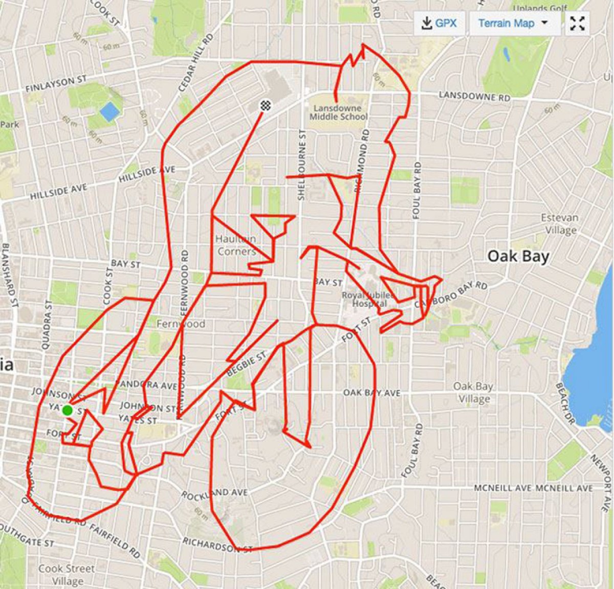 Рисунки в Strava