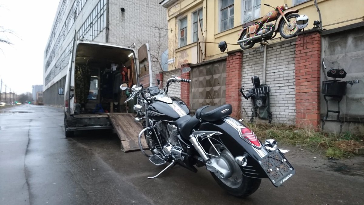 Мотоэвакуатор СПБ