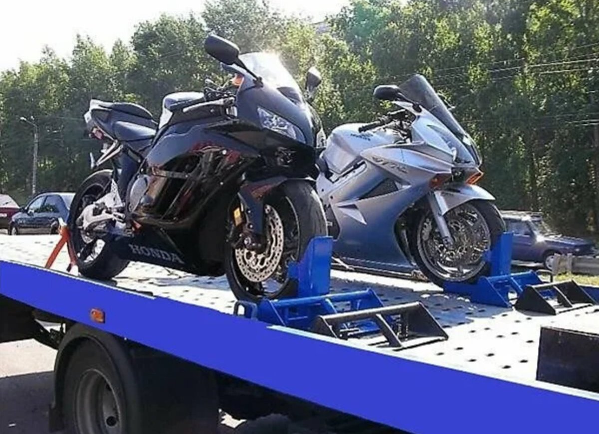 Транспортировка мотоцикла