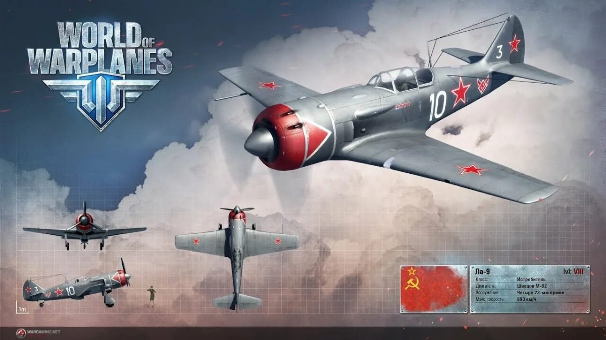 World of warplanes истребители