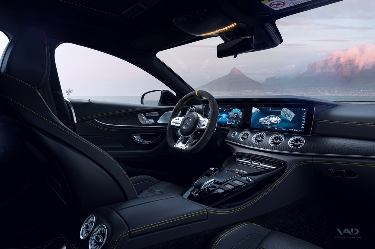 Мерседес АМГ 63 S салон