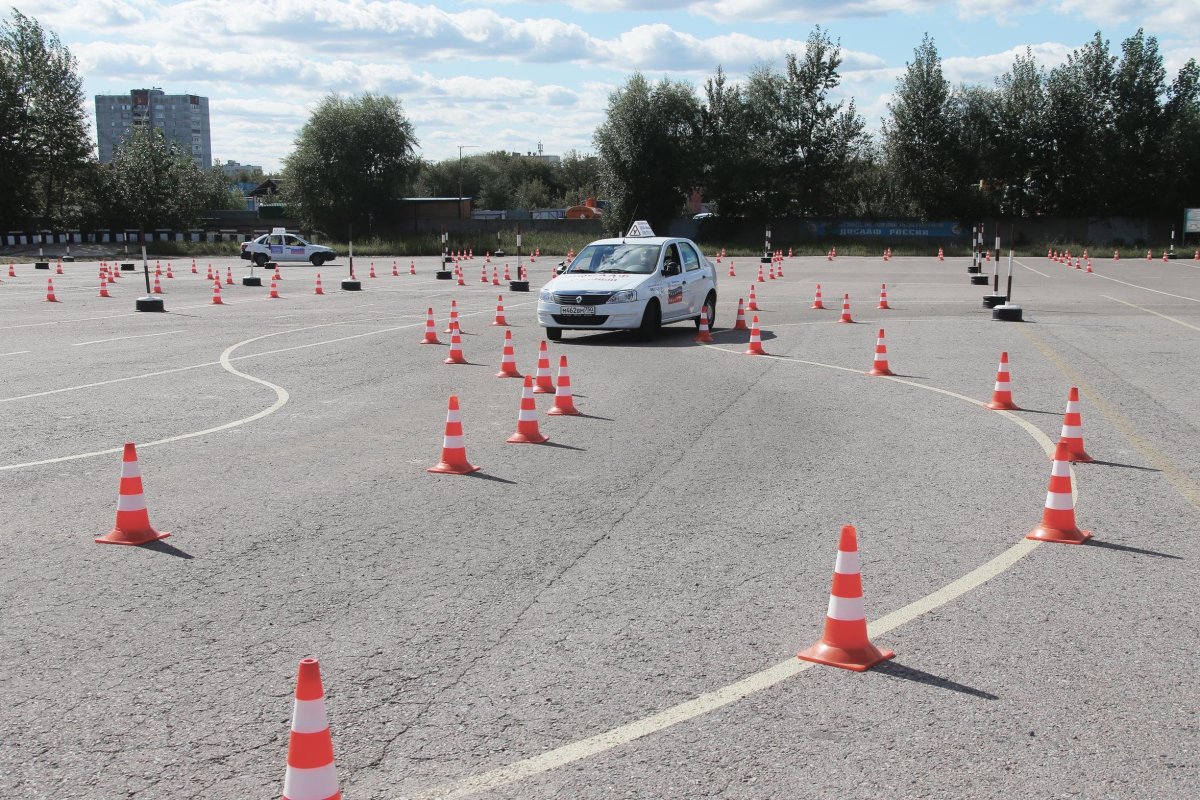 Автодром автошкола ДОСААФ