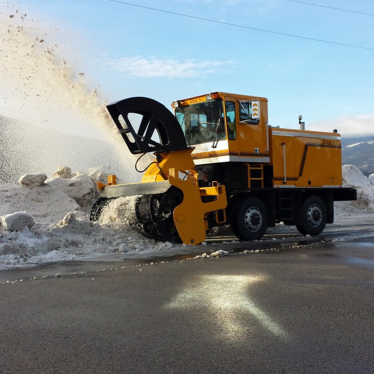 Снегоуборочная машина дэ-242 «вьюга»