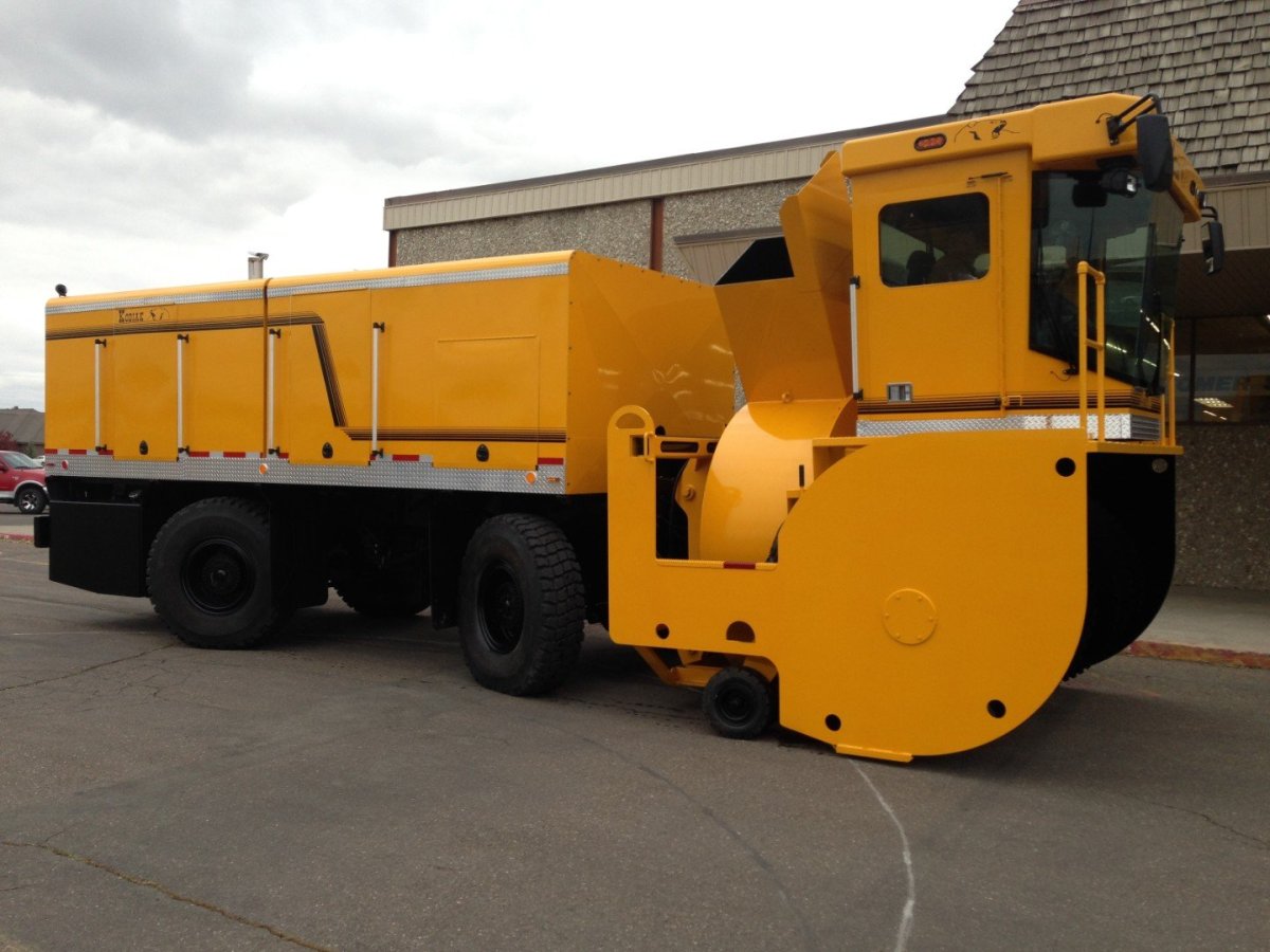 Oshkosh ротор снегоочиститель