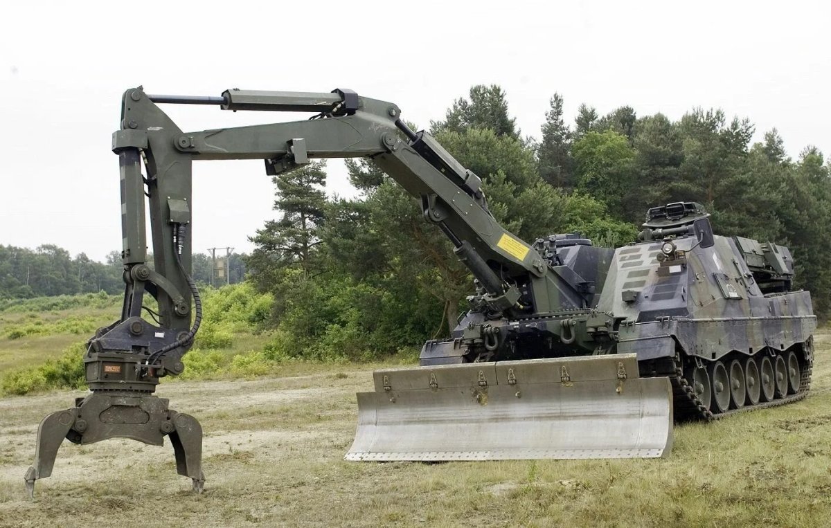 Бронированная Инженерная машина Pionierpanzer 3