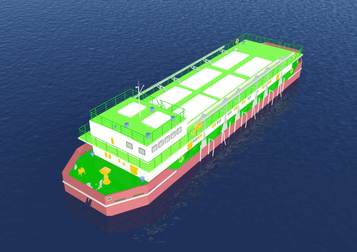 Плавучая Понтонная насосная станция