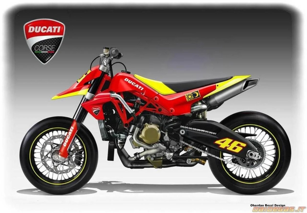 Ducati Hypermotard эндуро