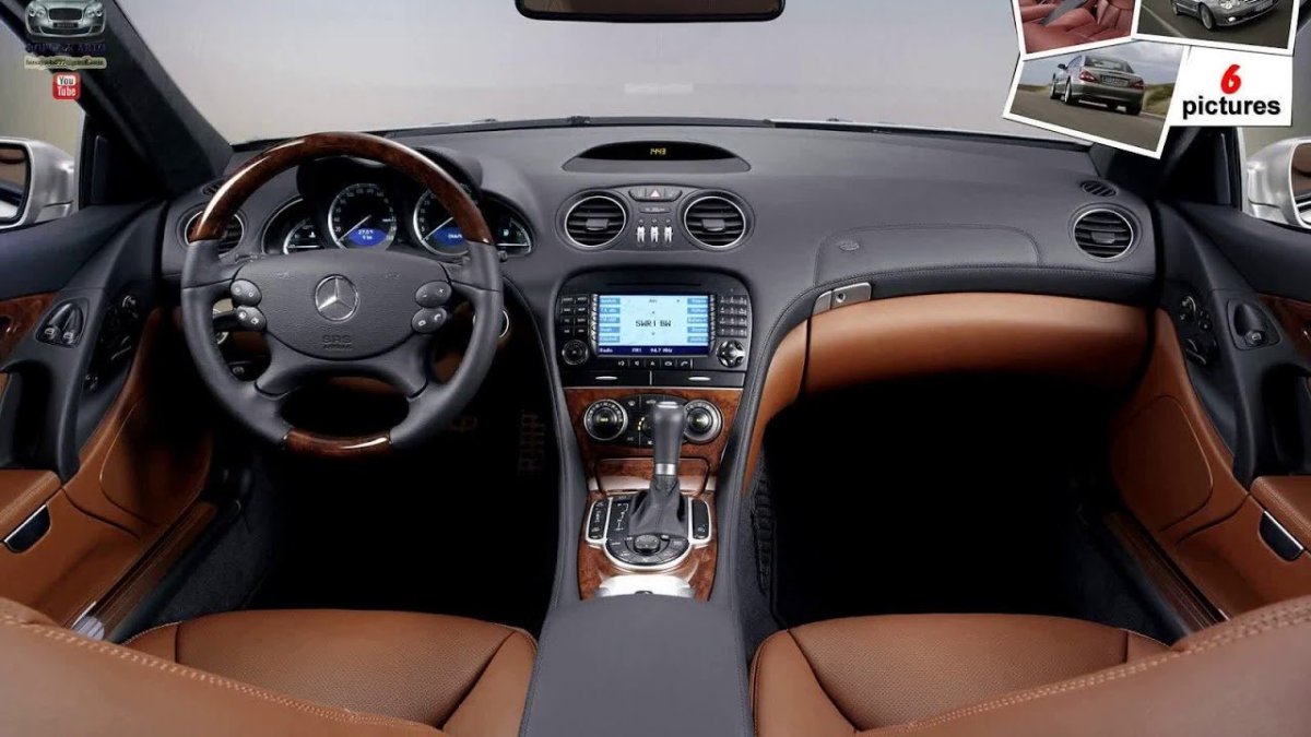 Mercedes-Benz r230 салон