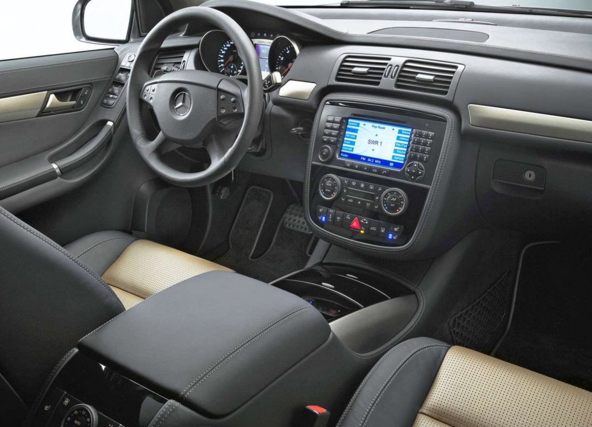 Mercedes ml 2007 салон