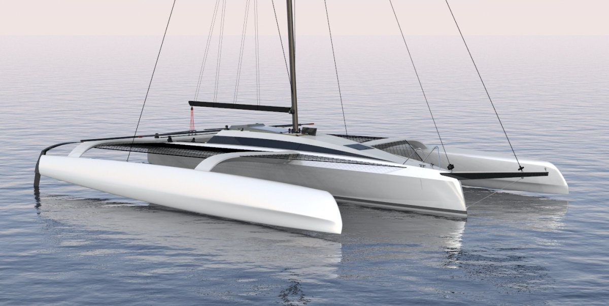 Парусный катамаран Артмарин