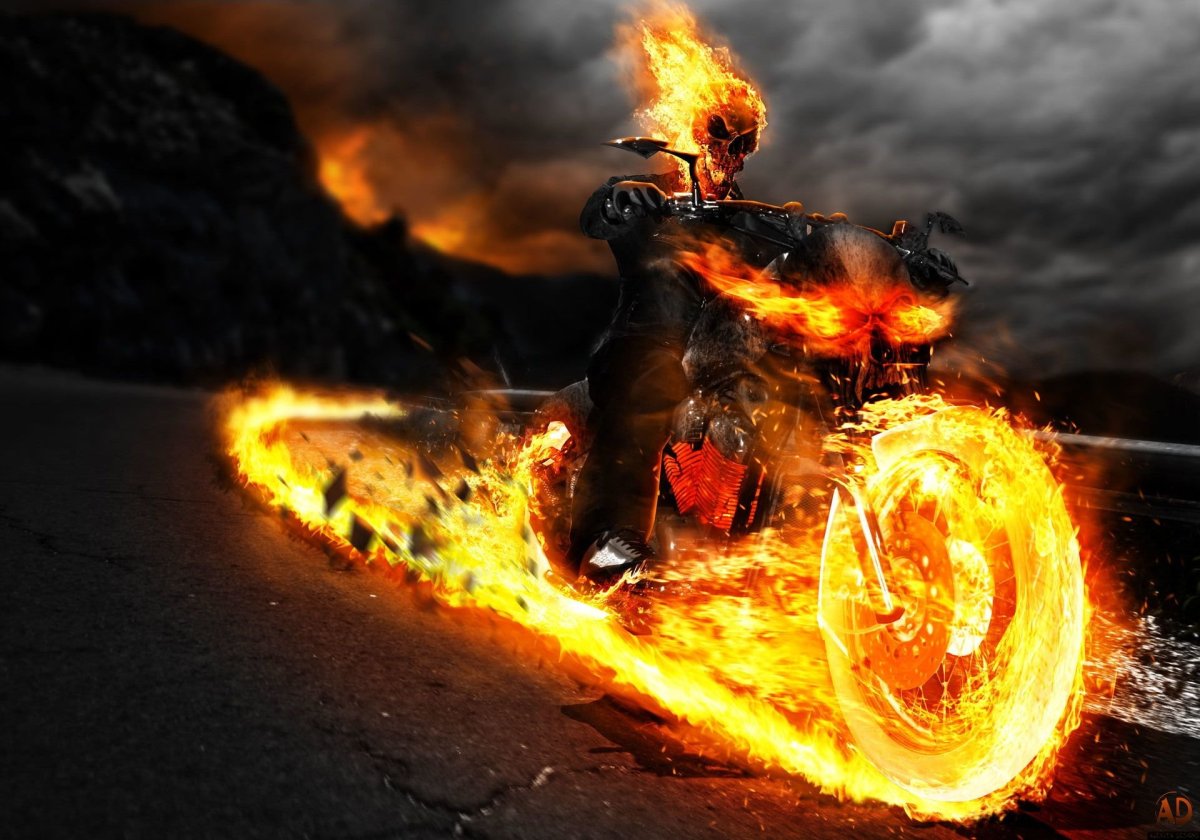 Призрачный гонщик Ghost Rider (2007)