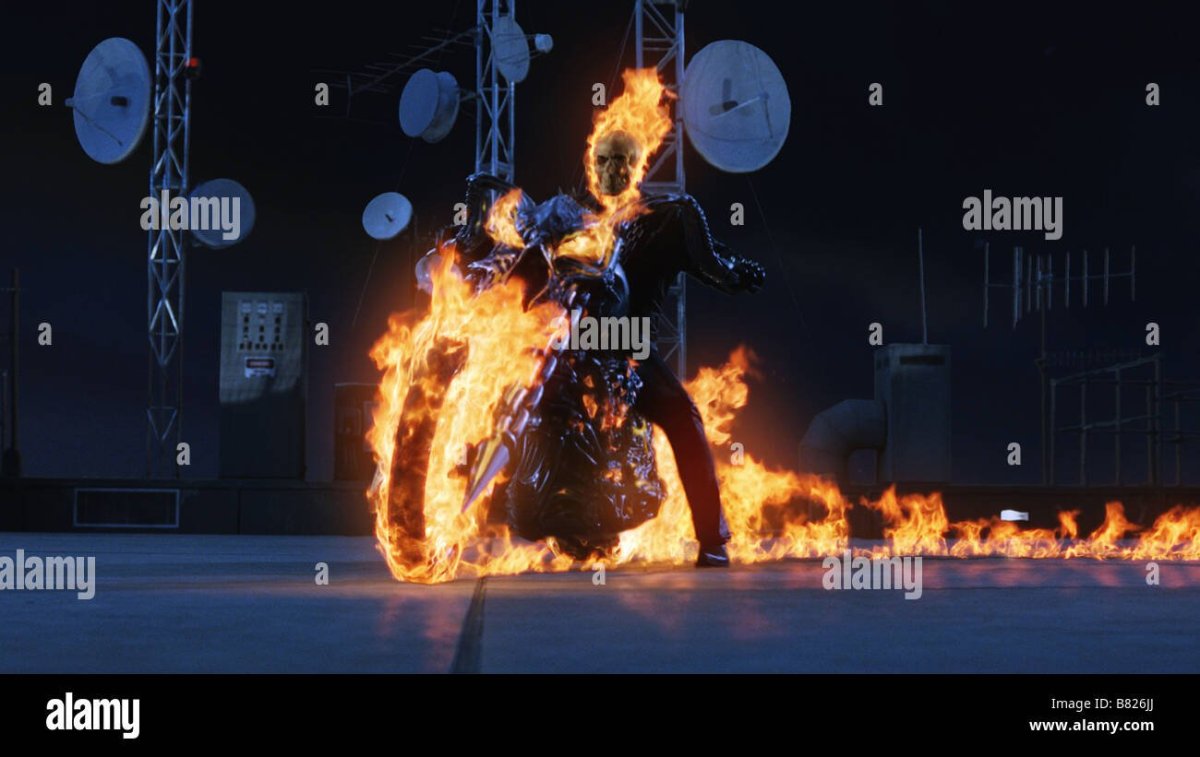 Призрачный гонщик 2007 Николас Кейдж