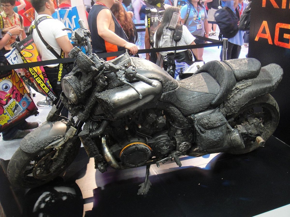 Yamaha Vmax Ghost Rider