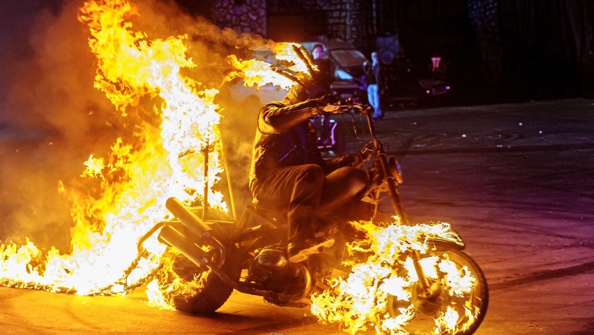 Мотоцикл из призрачного гонщика 2 марка