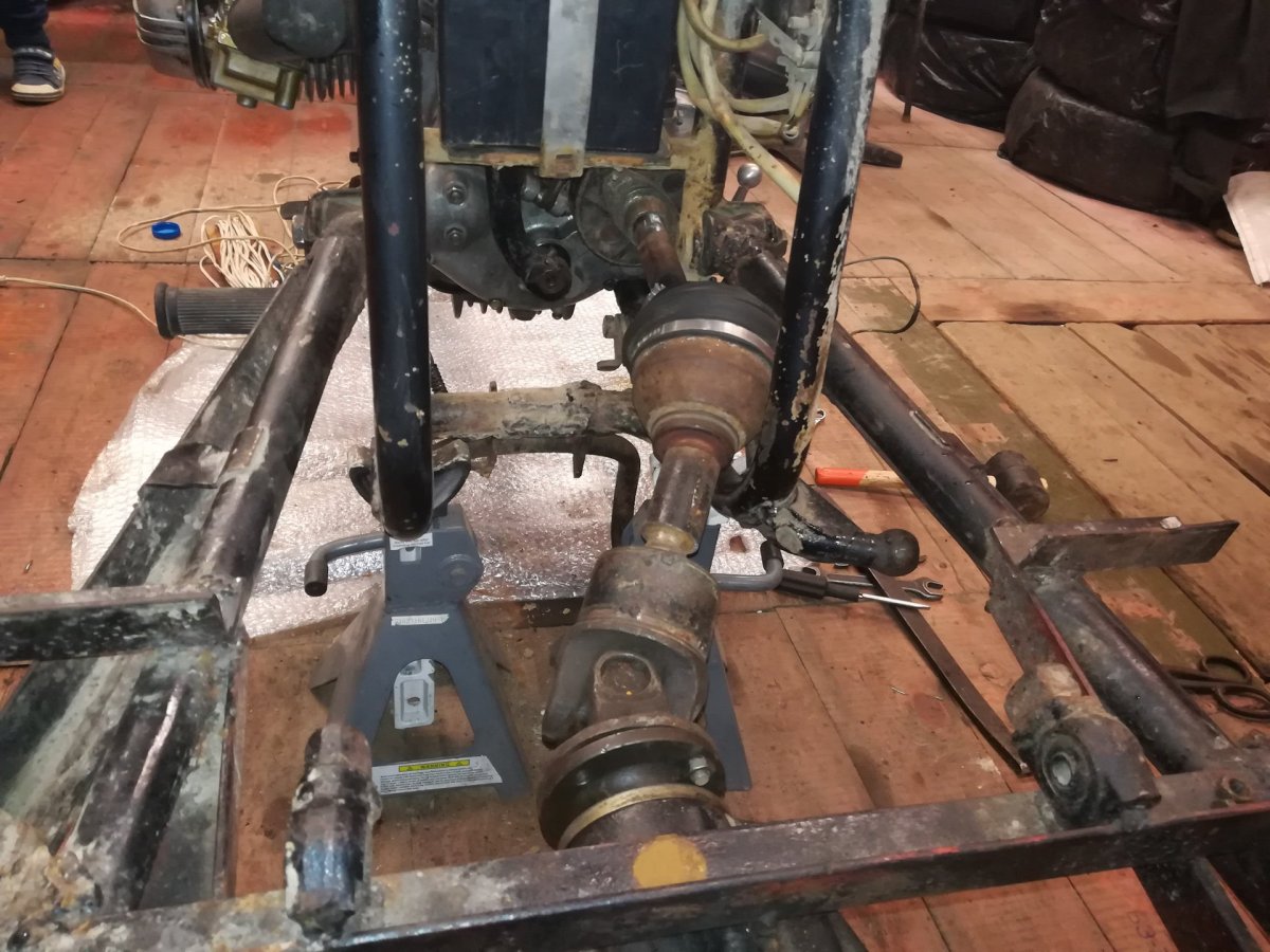 Трицикл мотоцикл Урал кардан