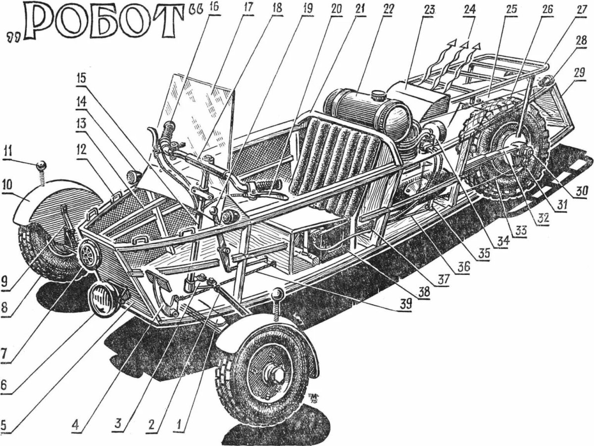 Моделист конструктор вездеход