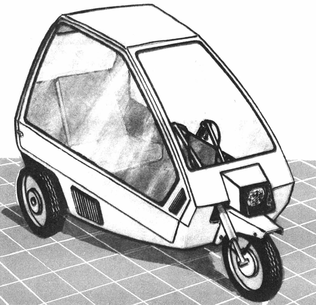 Моделист конструктор трицикл